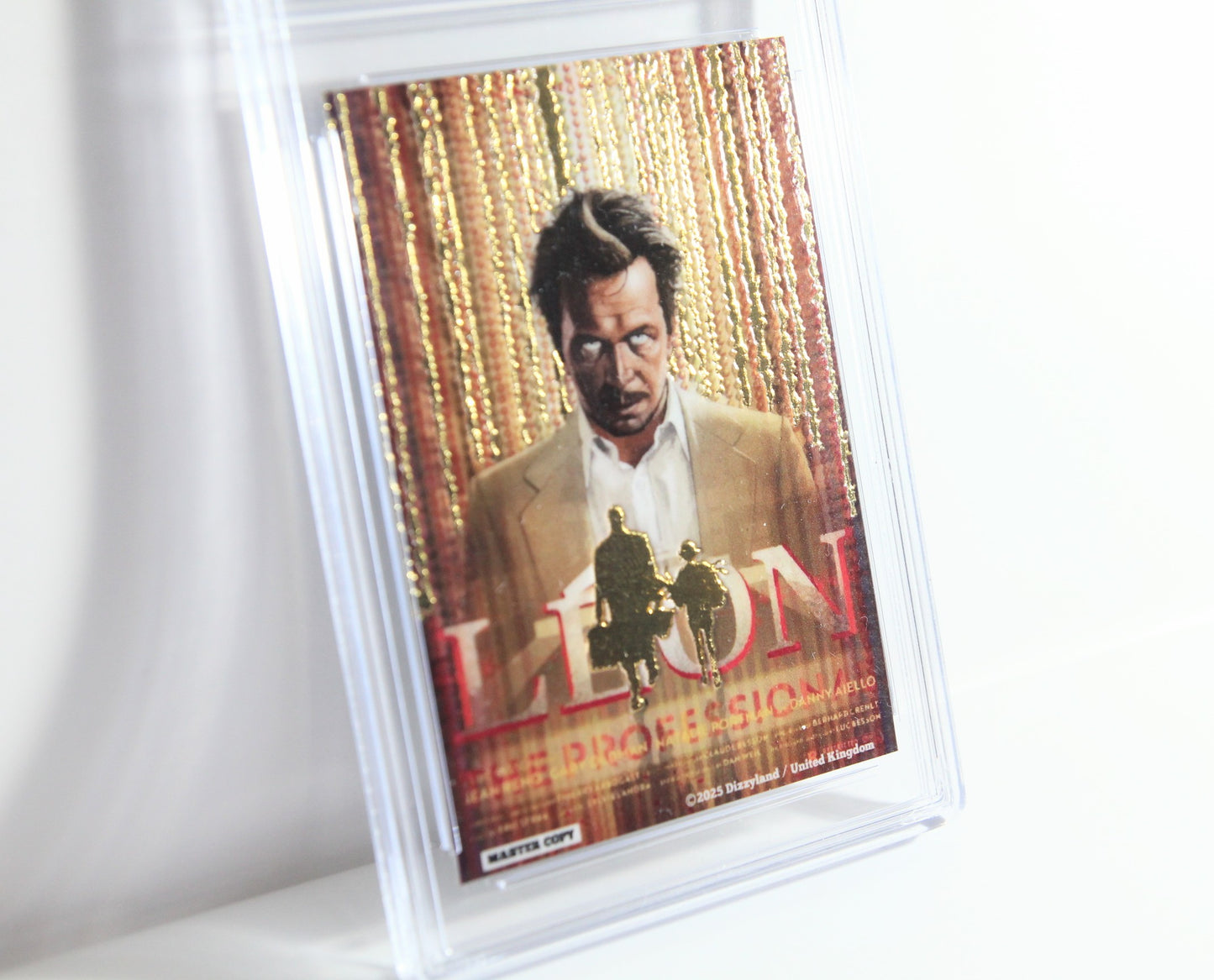 Léon Poster Art #3 (Gary Oldman) - 1/1 - Gold Mirrored